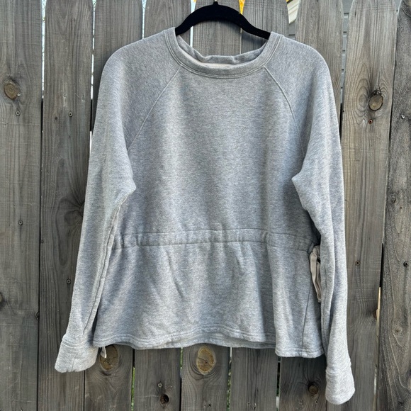 Athleta Studio Cinch Sweatshirt | Size S - Picture 3 of 9